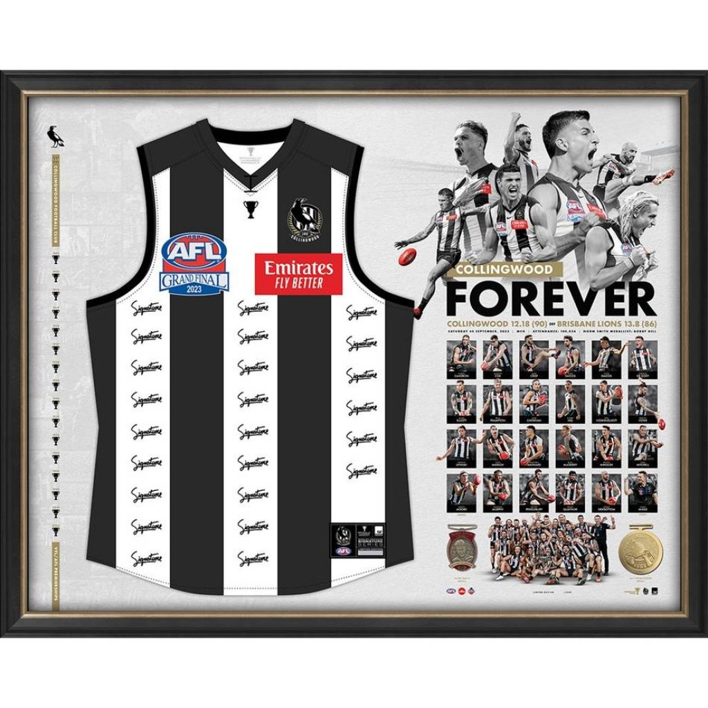 AFL 2023 Prmiership - Collingwood Magpies 2023 Premiership Team Signed Premiership Guernsey with COA - S1 | Collingwood_2023_Premiership_Team_Signed_Jumper.jpg