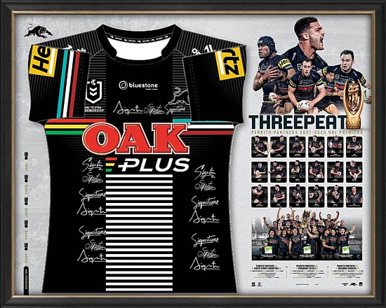 NRL 2023 Penrith Panthers Premiership Memorabilia