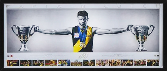 AFL – Richmond Tigers – Trent Cotchin Framed Mini Wings Lithograph - S1 | Trent_Cotchin_-_Mini_Wings.jpg